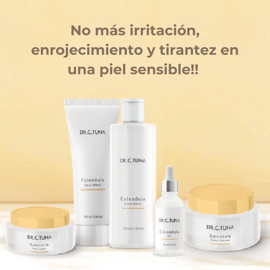 RUTINA SKIN CARE PIEL SECA Y SENSIBLE CALÉNDULA